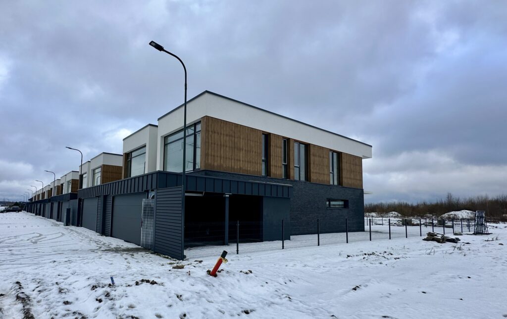 Kalnėnų rezidencijos (Rukainių g. 161, 163, 165, 167, 169, 171, 173, 175) - Row housing - construction photos