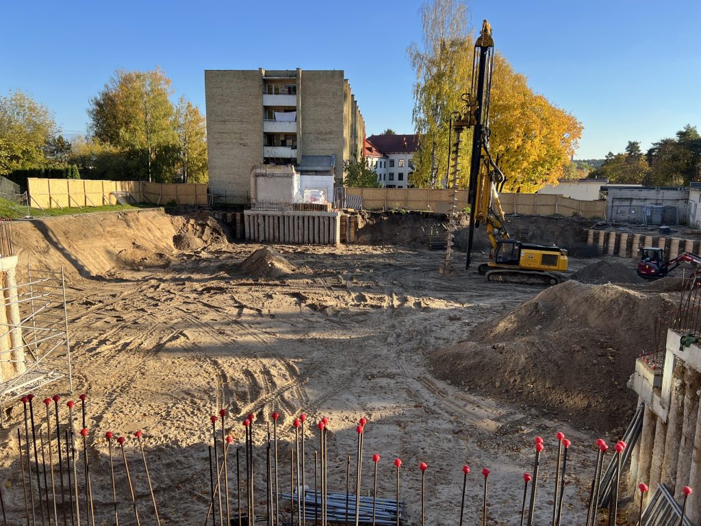 Žvėryno personos (Blindžių g. 24A) - Daudzdzīvokļu nams - būvdarbu attēli