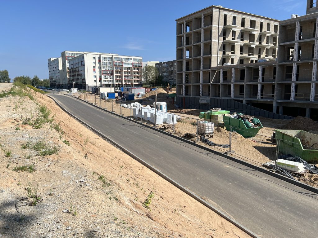 Talino g. atkarpa (Talino g.) - Street - construction photos