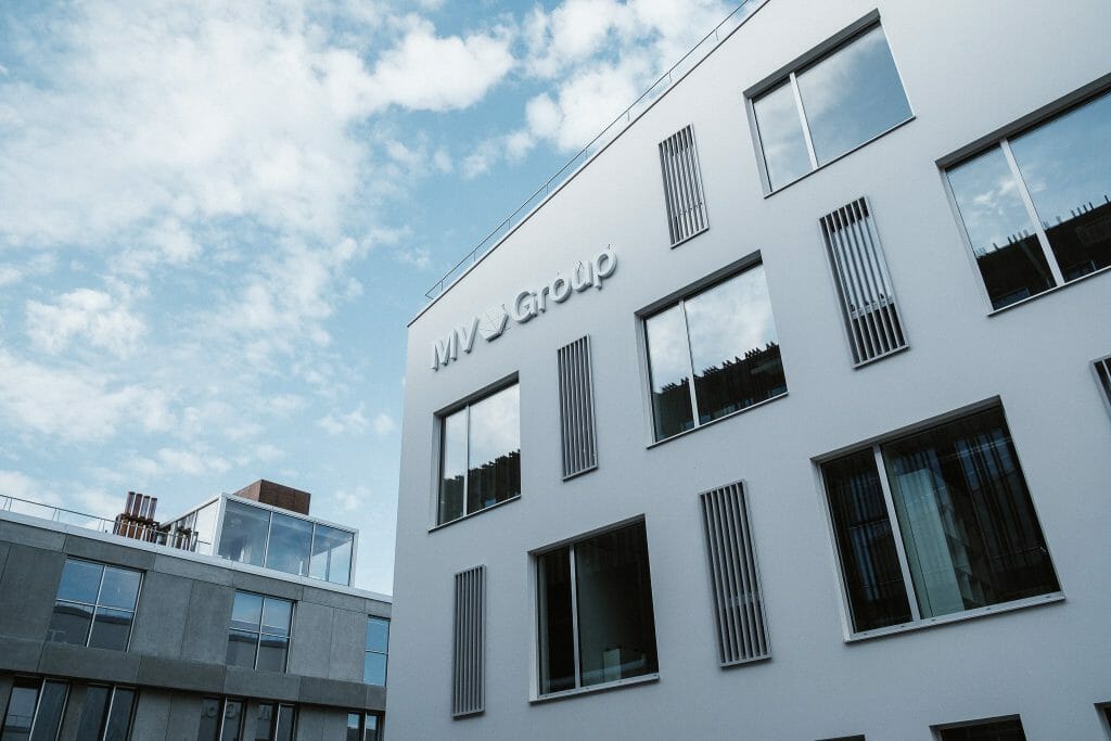 Verslo namai PAUPYS (Aukštaičių g.) - Office center - construction photos