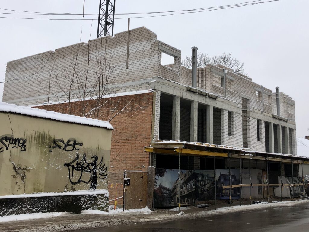 Užupio ložės (Polocko g. 7A) - Multi apartment - construction photos