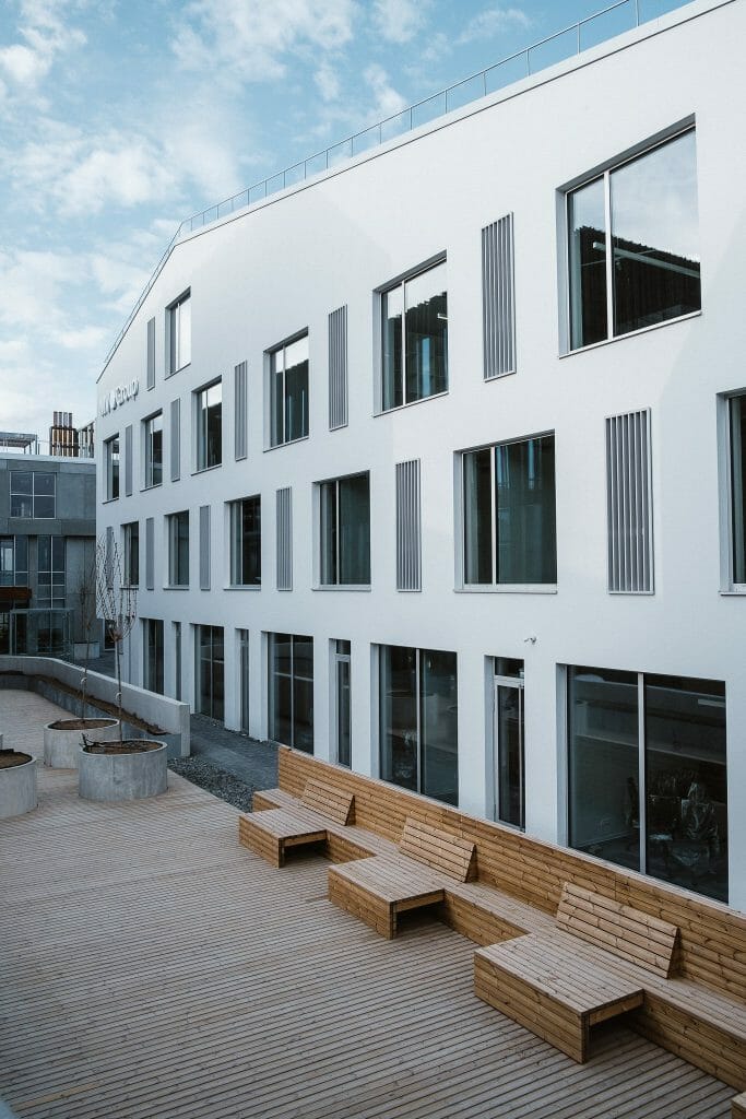 Verslo namai PAUPYS (Aukštaičių g.) - Office center - construction photos