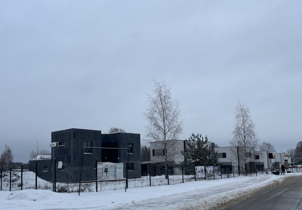 Pupojų parkas 2 etapas (namai 4 - 9) (Skaisterių g. 9, 11, 13, 15, 17, 19) - Row housing - construction photos