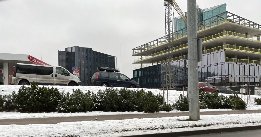 Teltonika Saltoniškių g. (Saltoniškių g. 14) - Office center - construction photos