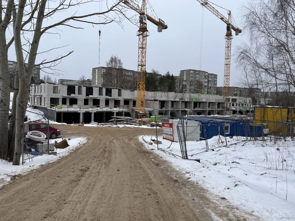 Eften Living Vilnius (Rygos g. 60) - Multi apartment - construction photos