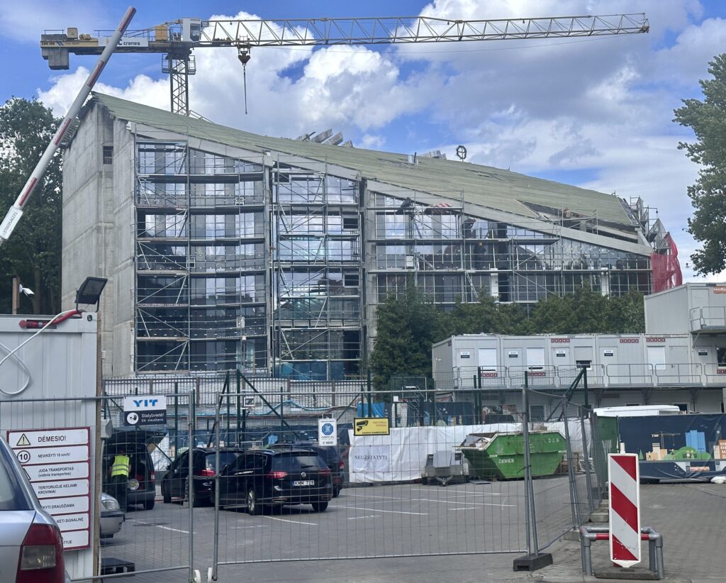 Balstogės universitetas (Aguonų g. 22) - Higher education - construction photos