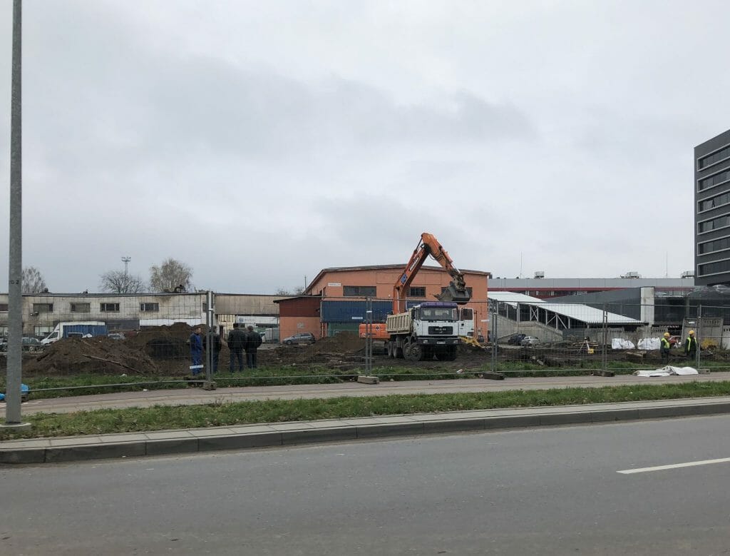 OFFICE 100 by Skraidenis (Panerių g. 49) - Office center - construction photos