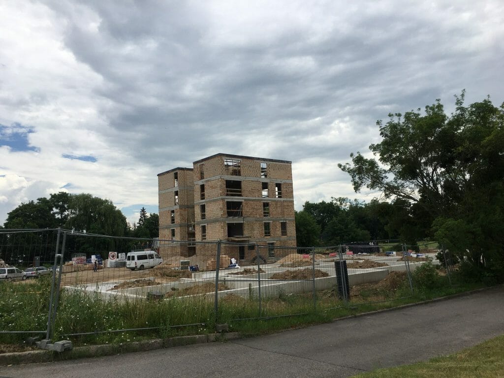 Arčiau Nemuno (Vokiečių g. 166) - Daugiabutis - statybų nuotraukos