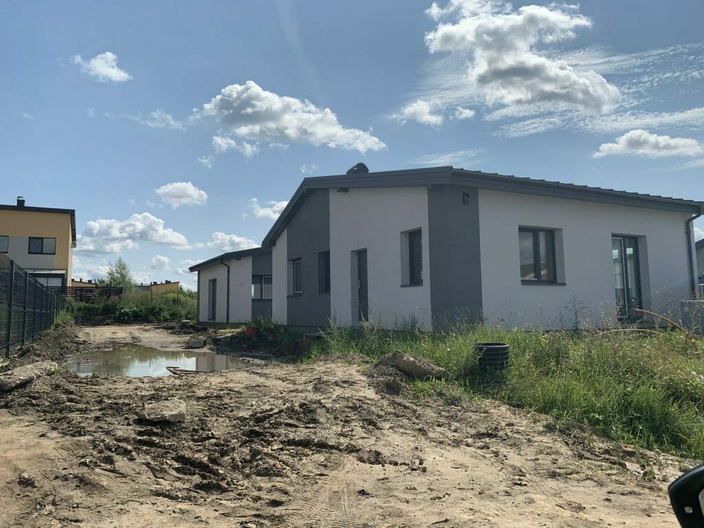 Giraitės terasos (Gervuogių g. 1, 2, 3, 5, 6, 7, 8, 9, 12 - 52 , Mėlynių g. 1, 1A, 2, 2A, 3, 3A, 4, 4A, 5, 5A - 26, 26A) - Private house community - construction photos