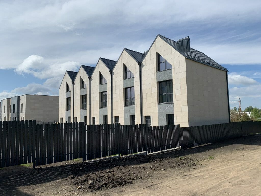 Pakarvių g. 1, 3 (Pakarvių g. 1, 3) - Row housing - construction photos