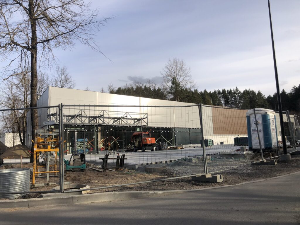 Maxima Keramikų g. 4 (Keramikų g. 4) - Food store - construction photos