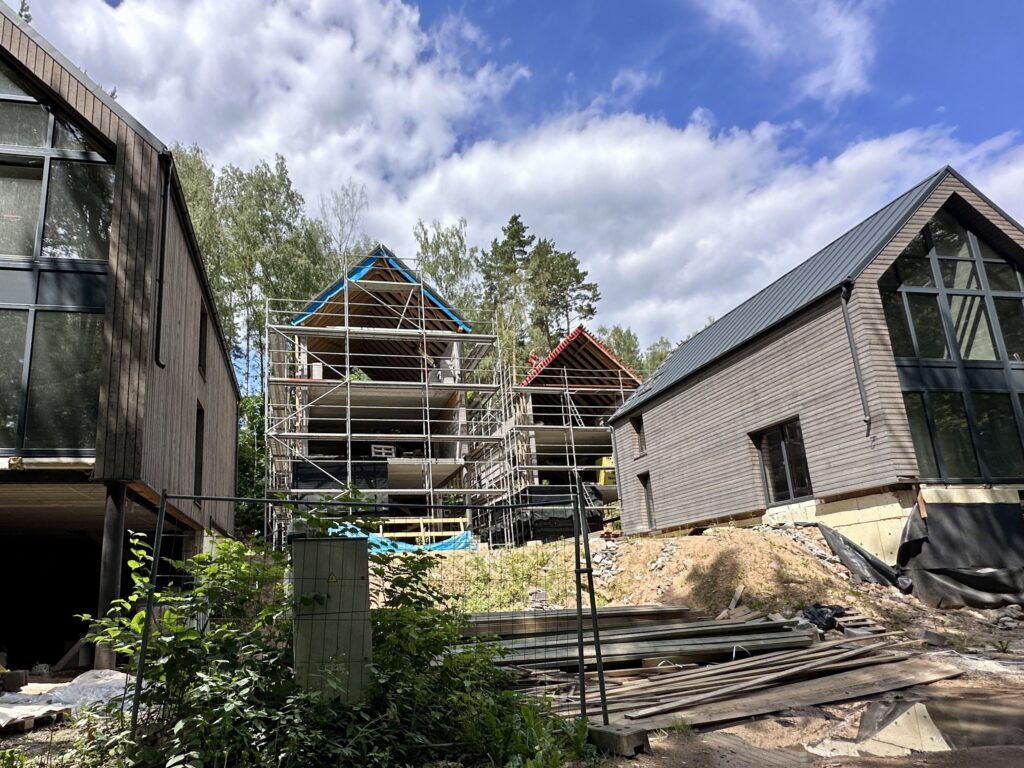 Pupojų g. 32, 34 (Pupojų g. 32, 34) - Private house community - construction photos