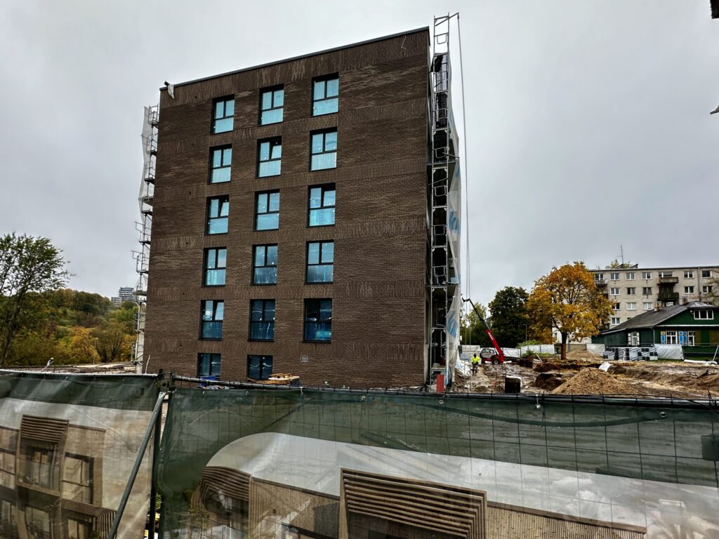 Vileišio 27 (P. Vileišio g. 27A) - Multi apartment - construction photos