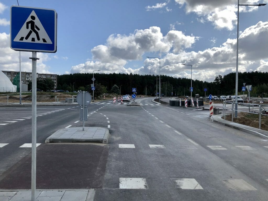 Gilužio g. iki Smalinės g. (Gilužio g.) - Bike path, Street - construction photos