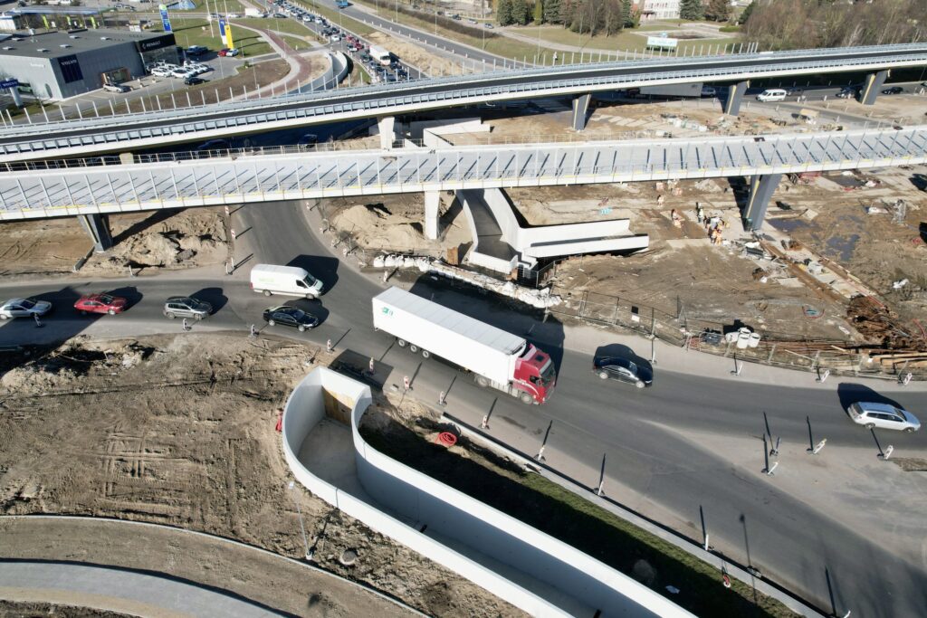 Baltijos pr. žiedinė sankryža (Baltijos pr., Šilutės pl.) - Road - construction photos