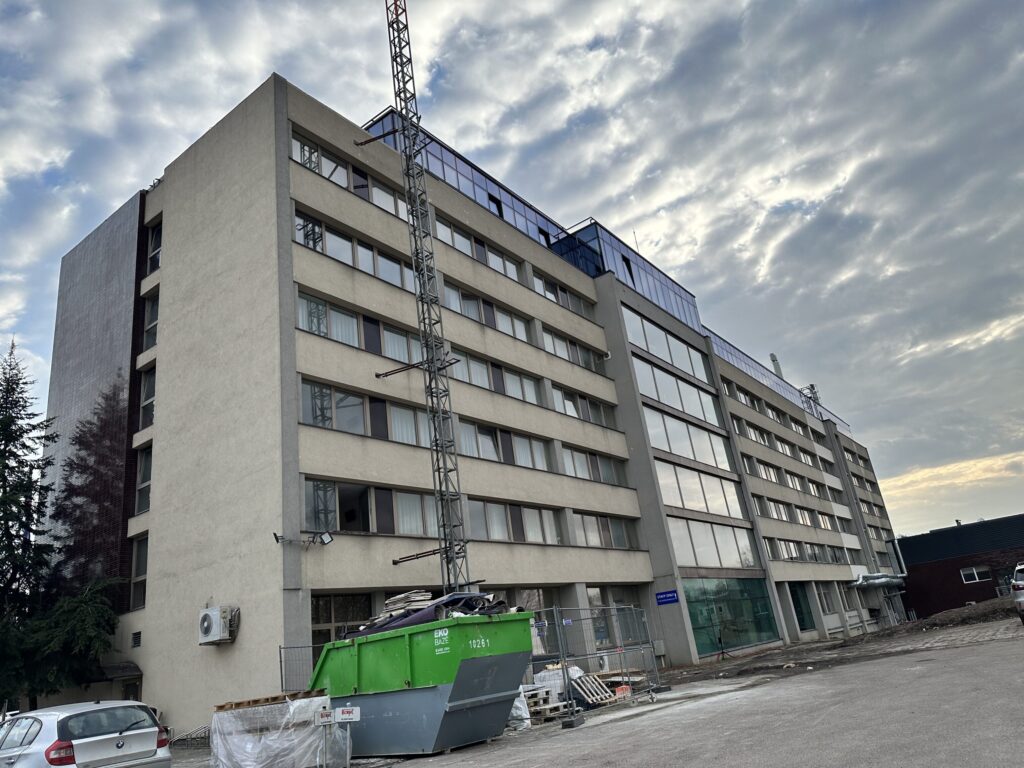 Viešbučio "Panorama" plėtra (Sodų g. 14) - Hotel - construction photos