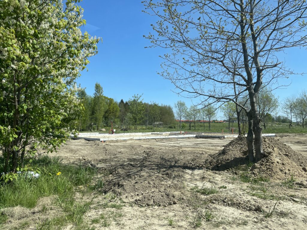 Saulės kalvos (Akacijų g. 1, 2, 3, 4, 5, 6, 7, 8, 9, 10, 11, 12, 13, 14, 15, 16, 17, 18, 19, 20, 21, Jazminų g. 1, 3, 5, 7, 9, 11, 13, 15, 17) - Private house community - construction photos