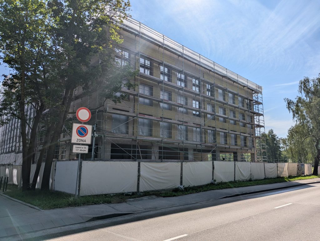 Uniflow (Jelgavas iela 14) - Üürimaja, Korterelamu - ehituse fotod