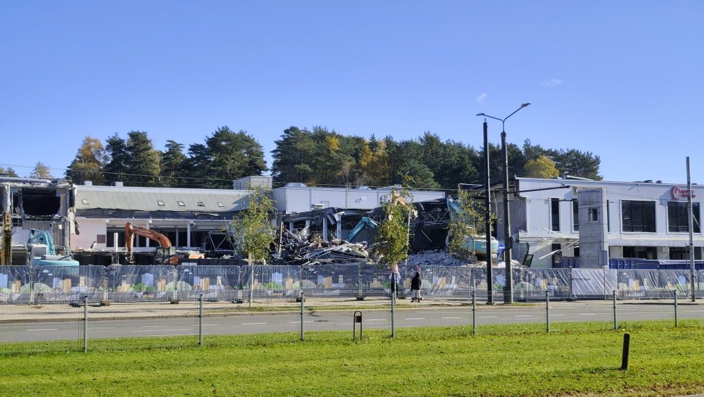 PC Mada rekonstrukcija (Viršuliškių g. 40, 42) - Shopping center - construction photos