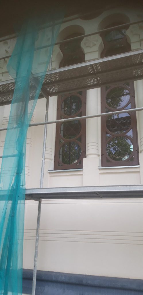 Vilniaus kenesos restauravimas (Liubarto g. 6C) - House of worship - construction photos