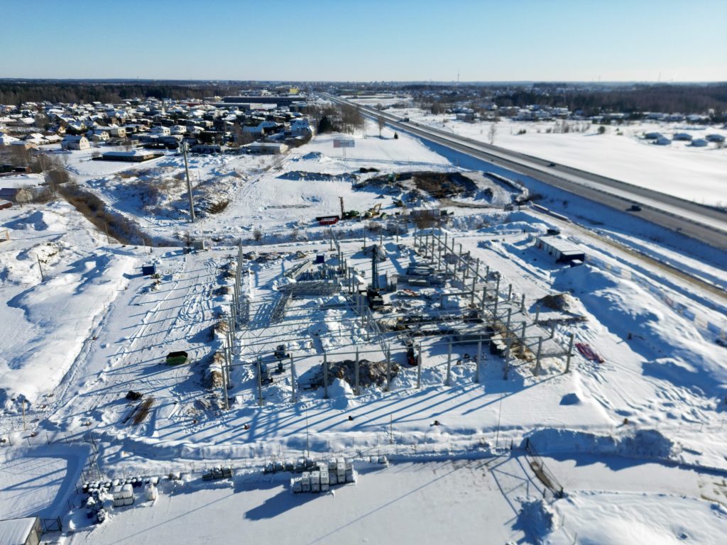 Lapų g. 31 (Lapų g. 31) - Sandėlys / Platinimo centras - statybų nuotraukos