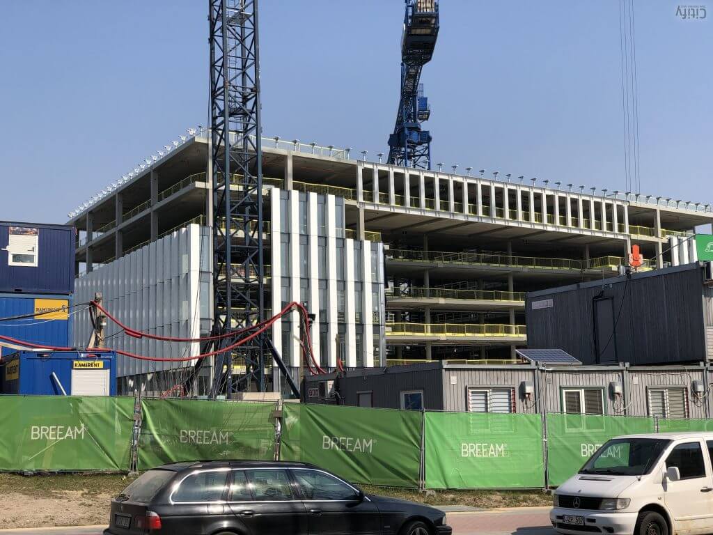 Saltoniškių 7 (S7) 3 etapas (Saltoniškių g. 7) - Office center - construction photos