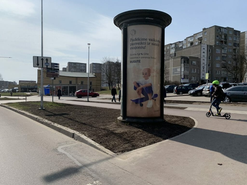 S. Stanevičiaus g. dviračių takas (S. Stanevičiaus g.) - Bike path - construction photos