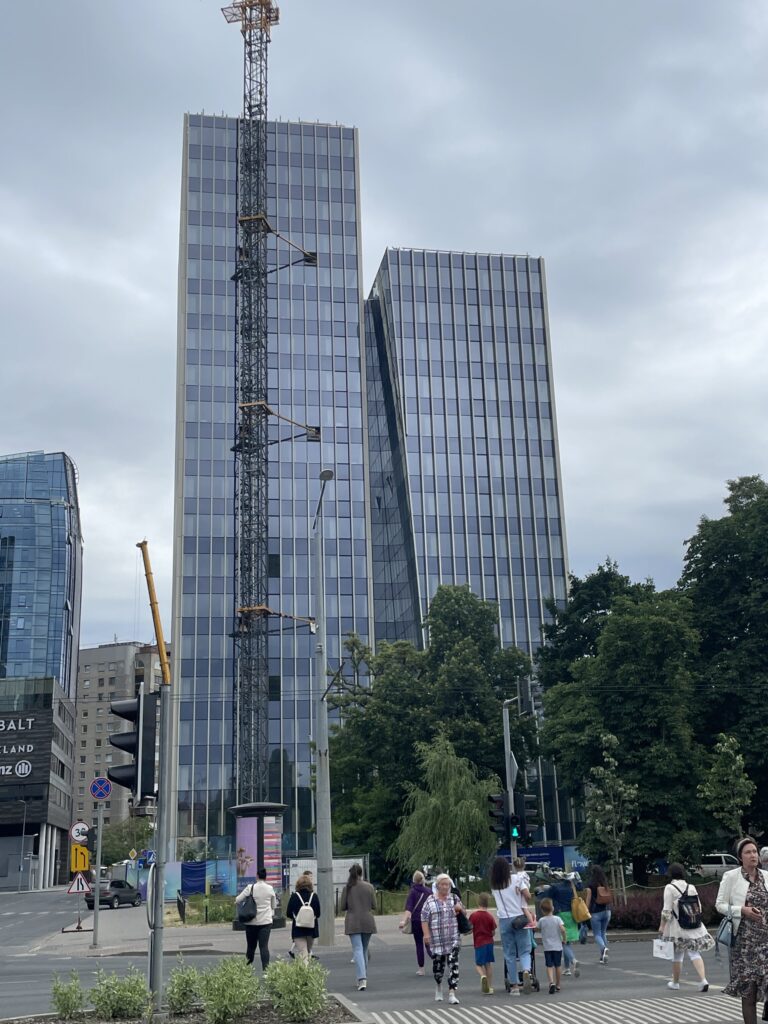 FLOW (Lvovo g. 21A) - Office center - construction photos