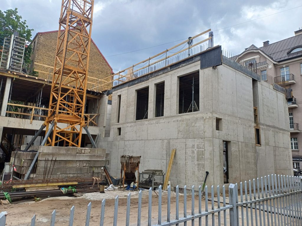 Skolas 17 (Skolas iela 17) - Multi apartment - construction photos