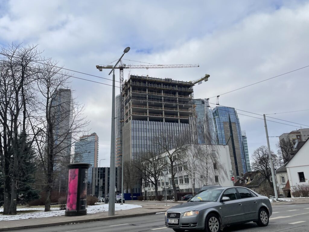 FLOW (Lvovo g. 21A) - Office center - construction photos