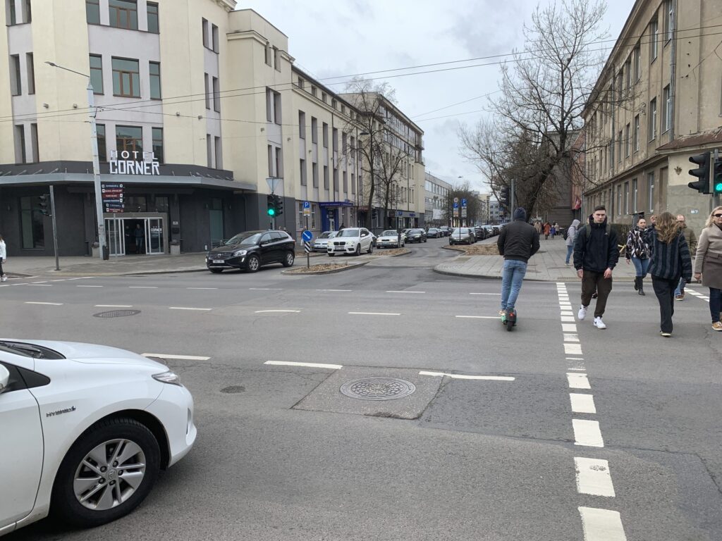 Ramaus eismo T. Ševčenkos g. (T. Ševčenkos g.) - Street - construction photos