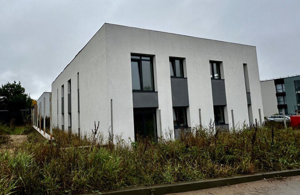 Naujasis Antakalnis Taurijos g. 45, 47, 49, 51, 53, 55 (Taurijos g. 45, 47, 49, 51, 53, 55) - Row housing - construction photos