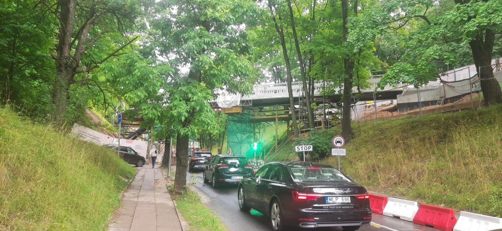 Tauro kalno parkas (V. Mykolaičio-Putino g.) - Park - construction photos