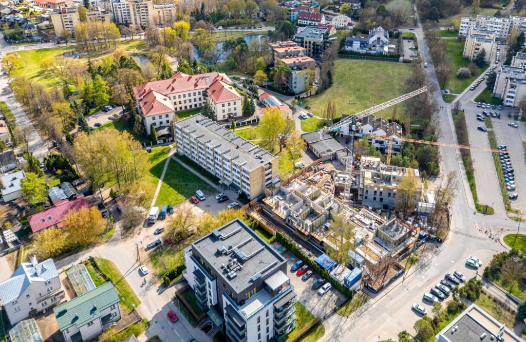 Žvėryno personos (Blindžių g. 24A) - Daudzdzīvokļu nams - būvdarbu attēli