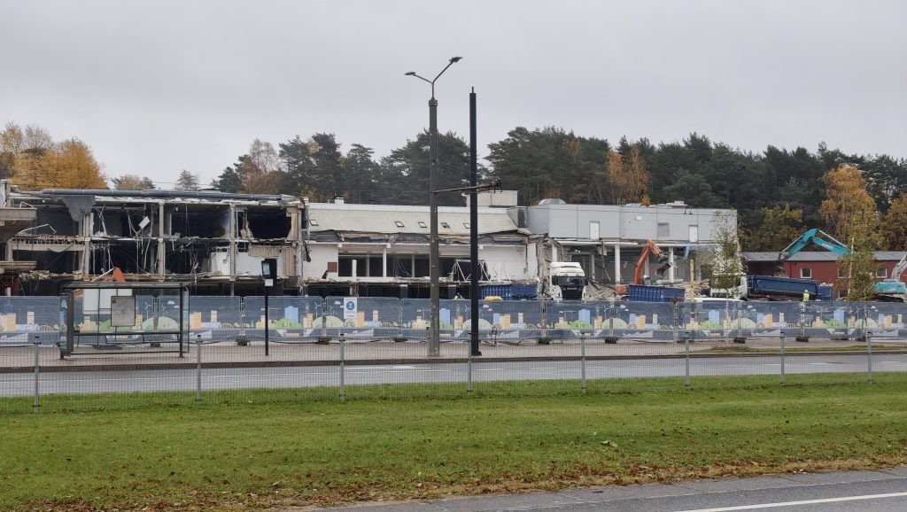 PC Mada rekonstrukcija (Viršuliškių g. 40, 42) - Shopping center - construction photos