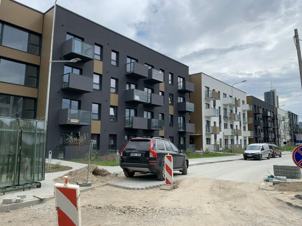 Namai-Kintai (daugiabutis) (Kintų g. 13) - Daudzdzīvokļu nams - būvdarbu attēli