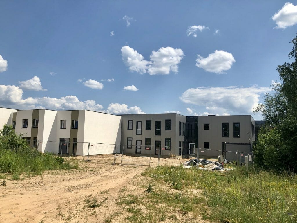 Pilaitės namai (Tilžės g. 47, 53, 55, 57, 59, 60, 61, 63, 65, 67, Gumbinės g. 8, 12, 14, Virbalio g. 4, Tolminkiemio g. 50) - Rindu mājas - būvdarbu attēli