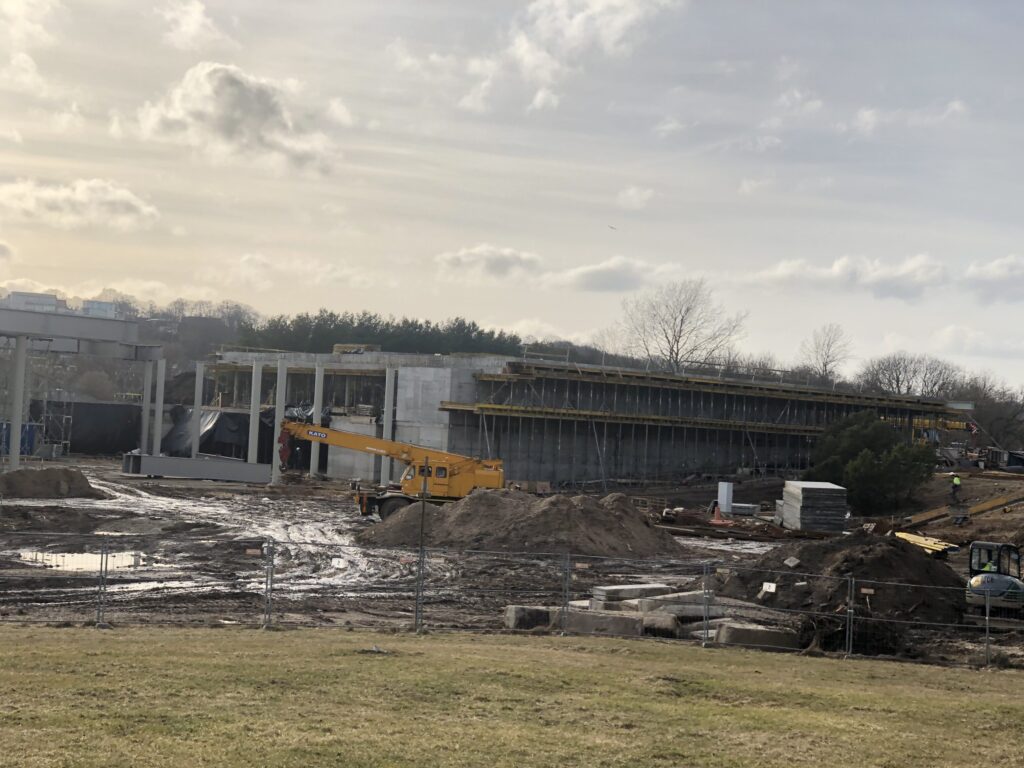 Mokslo sala (Karaliaus Mindaugo pr. 50) - Museum - construction photos