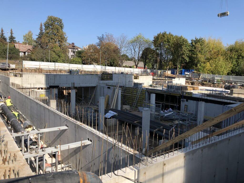 Žalgirio 94 (Žalgirio g. 94) - Office center - construction photos