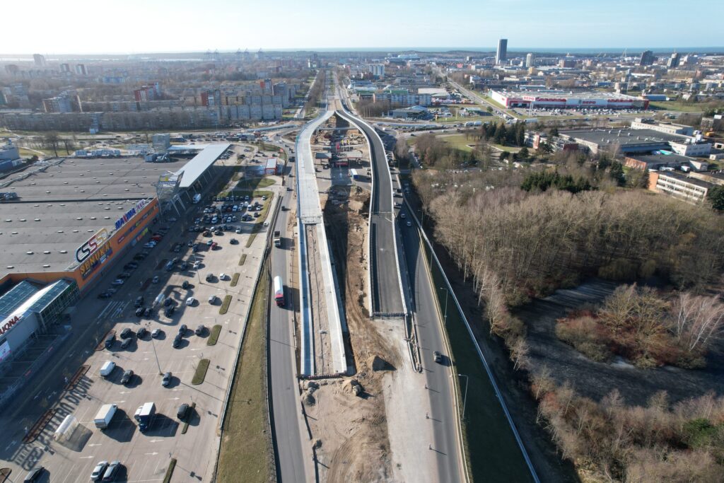 Baltijos pr. žiedinė sankryža (Baltijos pr., Šilutės pl.) - Road - construction photos