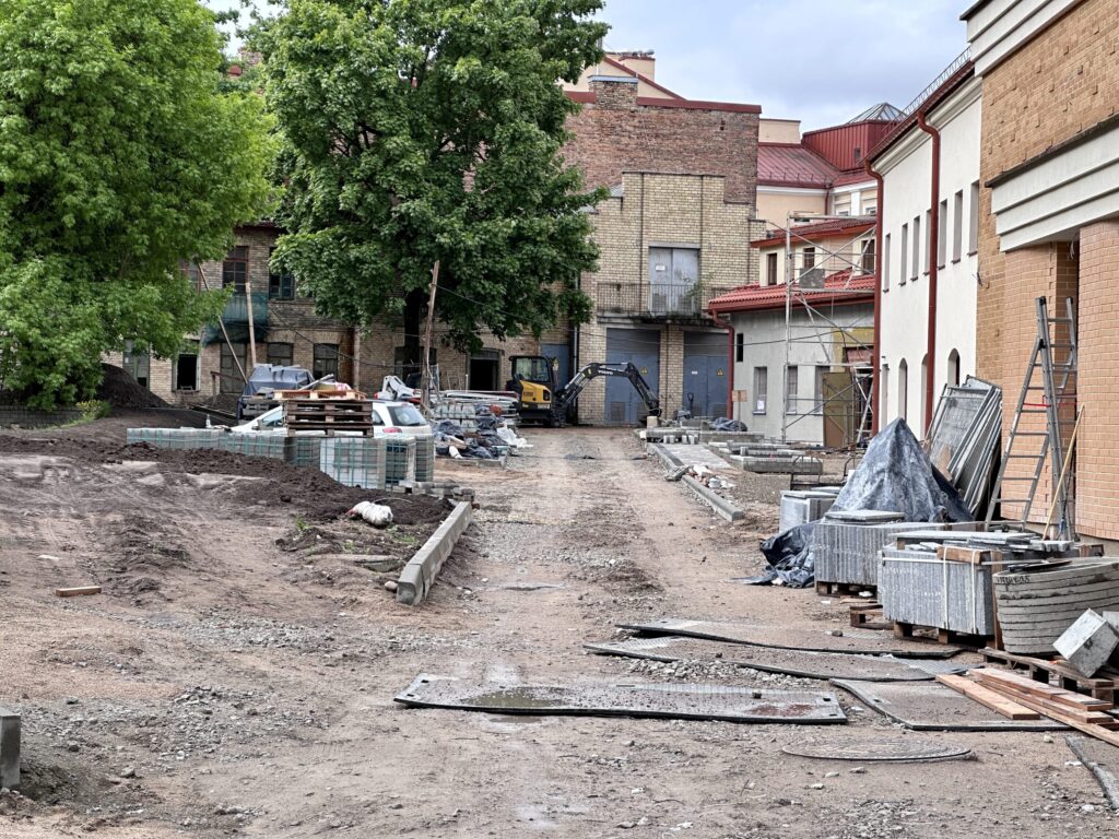 Lietuvos teatro, muzikos ir kino muziejaus plėtra (Vilniaus g. 41B) - Museum - construction photos