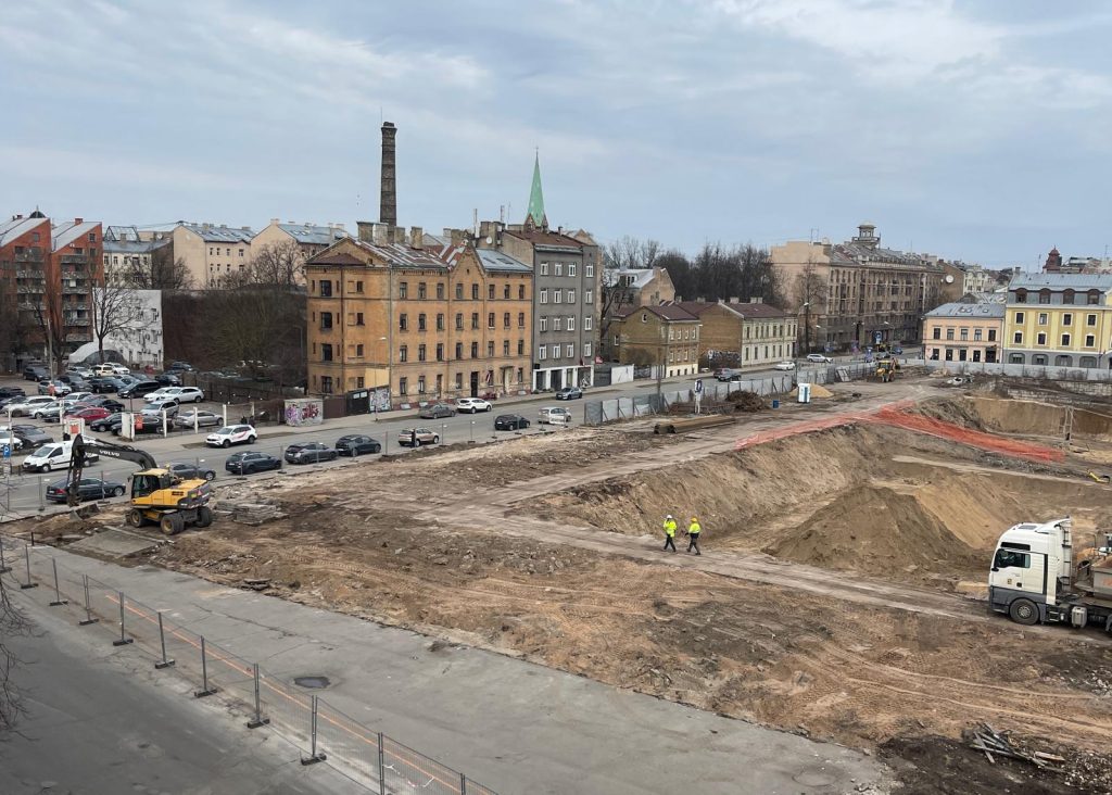 Tērbatas dārzs - 1. kārta - Tērbatas iela 78A (Tērbatas iela 78A) - Daudzdzīvokļu nams - būvdarbu attēli