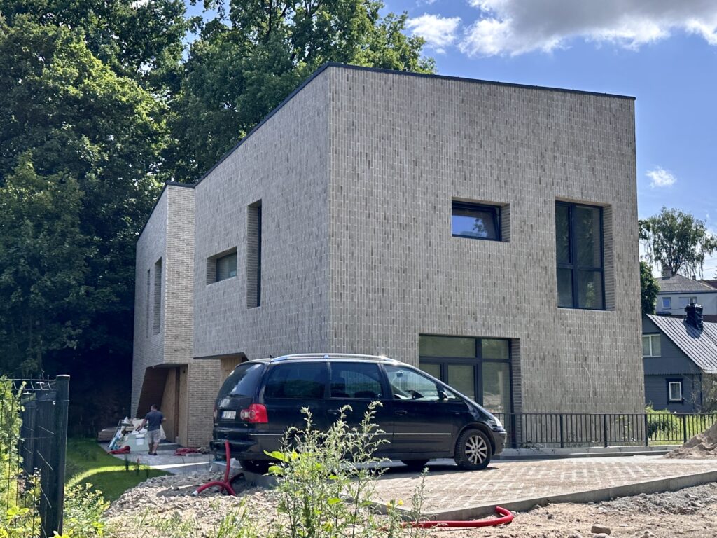 Markučių g. 38 (Markučių g. 38) - Row housing - construction photos