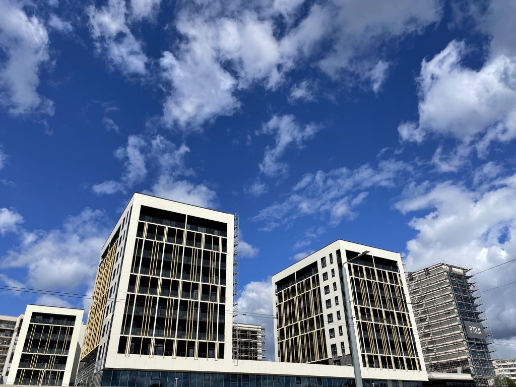 P70 gyvenimui (Žirmūnų g. 70D) - Multi apartment - construction photos