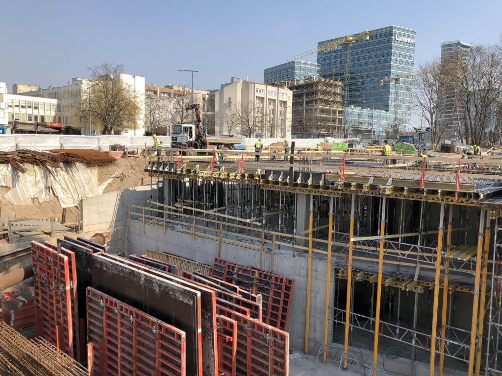 SEB administracinis (Gedimino Baravyko g. 4) - Biroju centrs - būvdarbu attēli