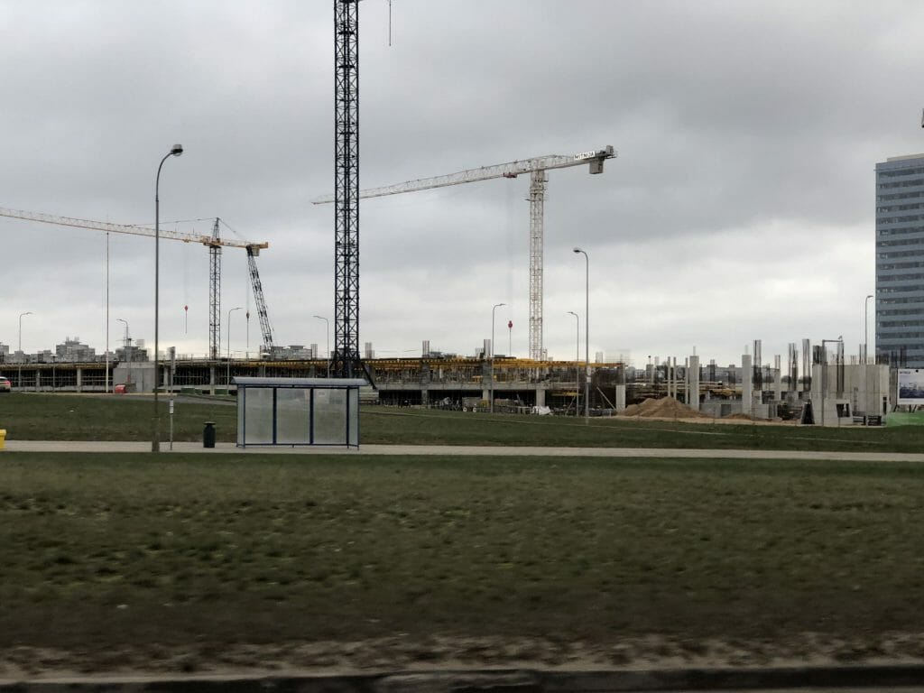 Vilnius OUTLET (Vytauto Pociūno g. 8) - Shopping center - construction photos