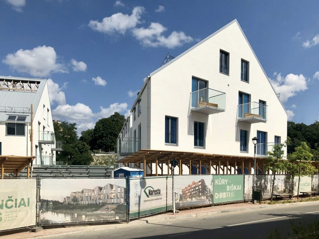 PAUPYS 4 etapas (Aukštaičių g. 16) - Multi apartment - construction photos