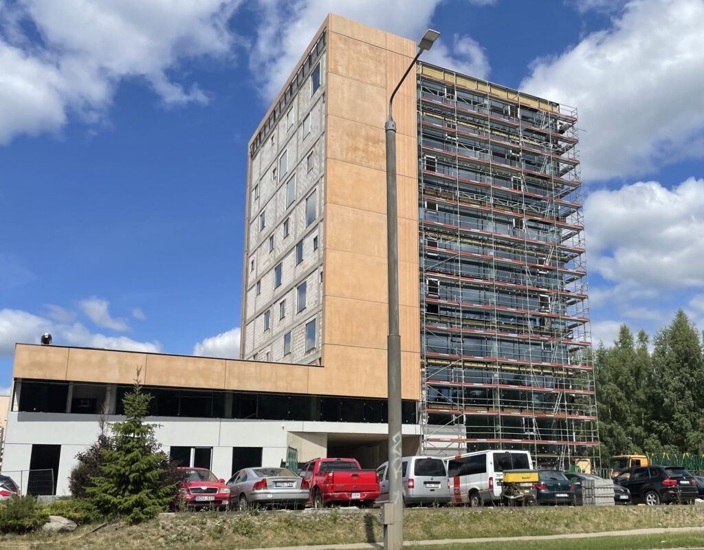 Ateities Trio verslo centras (Ateities g. 29) - Office center - construction photos
