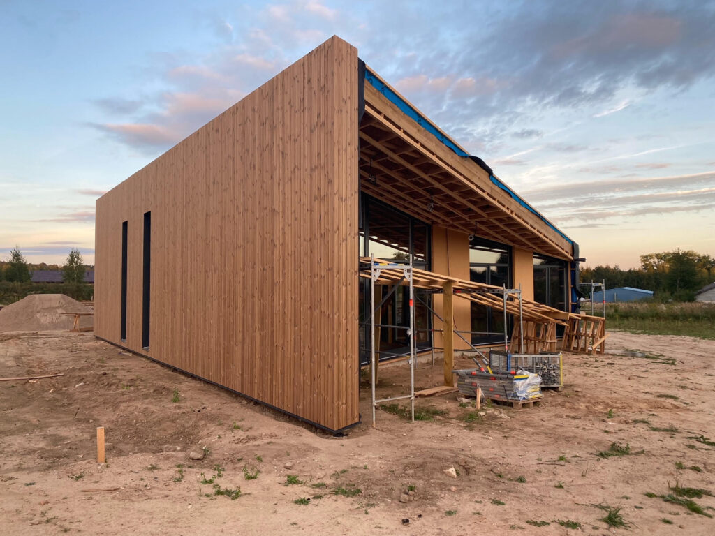 Home plus (Kolektyvo g. 33, 35, 37, 39, 41, 43, 45, 47, 49, 51, 53, 55, 57, 59, 61, 63, 67, 69, 71, 73, 75, 77, 79, 81, Nemėžis) - Private house community - construction photos