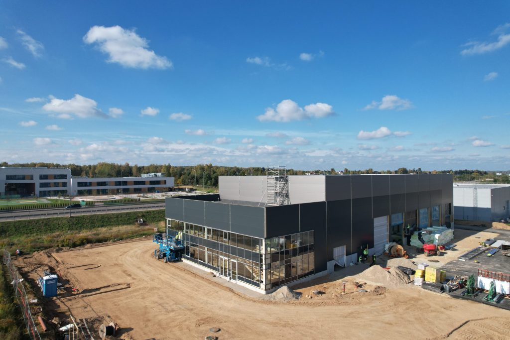 Molėtų pl. 79 (Molėtų pl. 79) - Showroom / Service center - construction photos